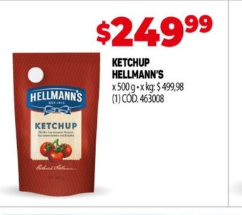 Makro Ketchup Hellmann's oferta