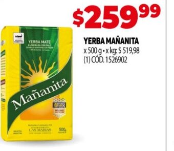 Makro Yerba Mañanita oferta