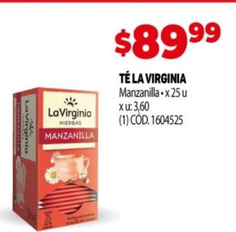 Makro Té La Virginia oferta