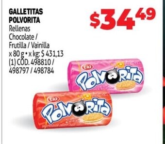 Makro Galletitas Polvorita oferta