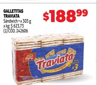 Makro Galletitas Traviata oferta