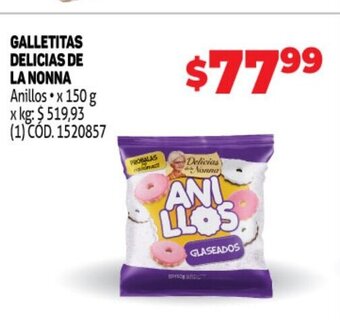 Makro Galletitas Delicias de La Nonna oferta