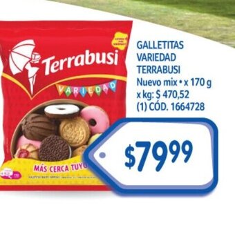 Makro Galletitas Variedad Terrabusi oferta