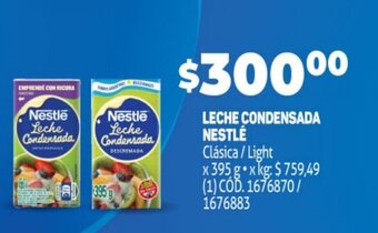 Makro Leche Condensada Nestlé oferta