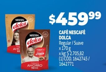 Makro Café Nescafé Dolca oferta
