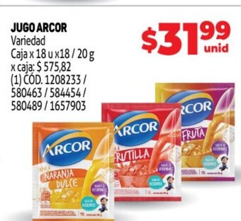 Makro Jugo Arcor oferta