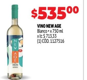 Makro Vino New Age oferta