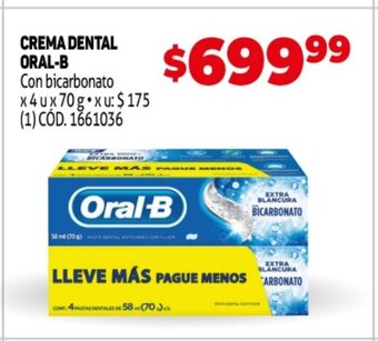 Makro Crema Dental Oral-B oferta