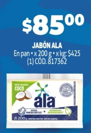 Makro Jabón Ala oferta