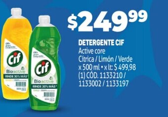 Makro Detergente Cif oferta