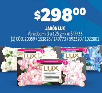 Makro Jabón Lux oferta