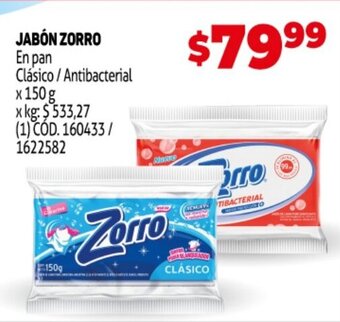 Makro Jabón Zorro oferta