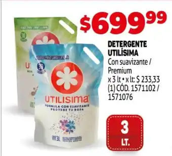 Makro Detergente Utilísima oferta