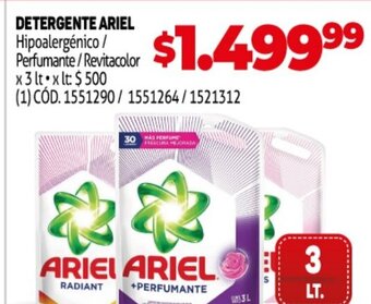 Makro Detergente Ariel oferta