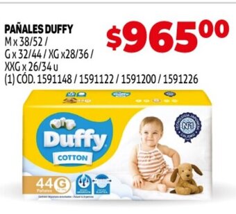 Makro Pañales Duffy oferta