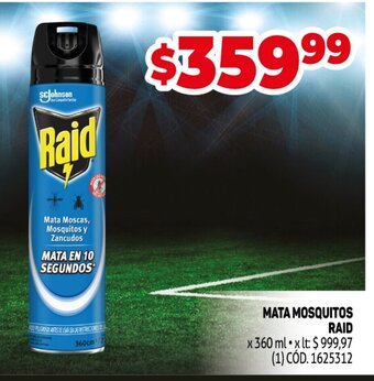 Makro Mata Mosquitos Raid oferta
