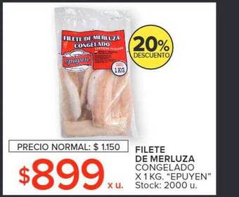 Carrefour Filete de merluza oferta