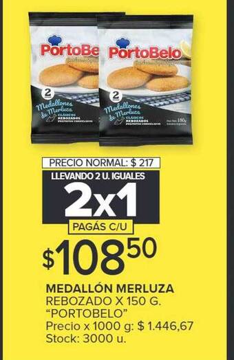 Carrefour Medallon merluza oferta