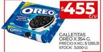 Supermercados DIA Galletitas Oreo x 354g oferta