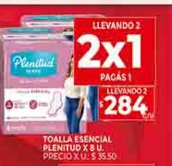 Supermercados DIA Toalla Esencial Plenitud x 8u oferta