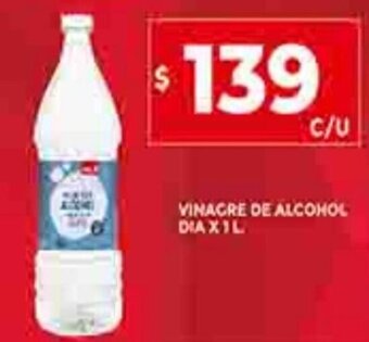 Supermercados DIA Vinagre De Alcohol Dia x 1L oferta