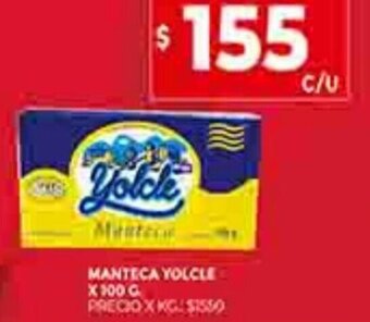 Supermercados DIA Manteca Yolcle x 200g oferta
