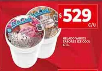 Supermercados DIA Helado Varios Sabores Ice Cool x 1L oferta