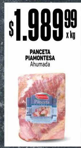 Makro Panceta piamontesa ahumada oferta
