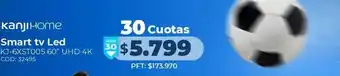 Maxi Hogar Kanjihome smart tv led oferta