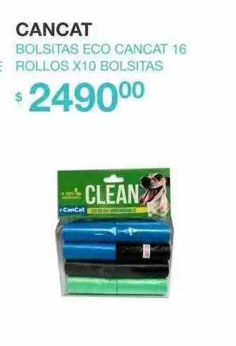 Puppis Cancat bolsitas eco cancat 16 rollos oferta