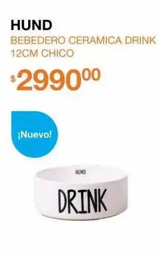 Puppis Bebedoro ceramica drink 12cm chico hund oferta