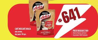 Supermercados Vea Café nescafé dolca oferta