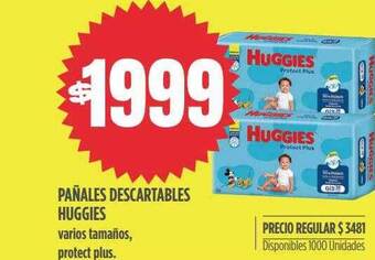 Supermercados Vea Panales descartables huggies oferta