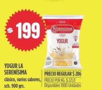 Supermercados Vea Yogur la serenisima oferta