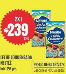 Supermercados Vea Leche condensada nestlé oferta