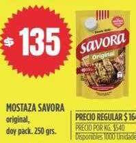 Supermercados Vea Mostaza savora oferta