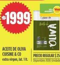 Supermercados Vea Aceite de oliva cuisine & co oferta