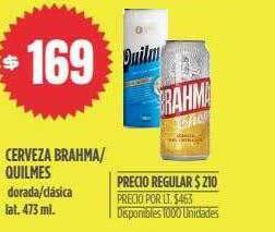 Supermercados Vea Cerveza brahma quilmes oferta