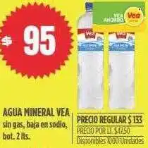 Supermercados Vea Agua mineral vea oferta