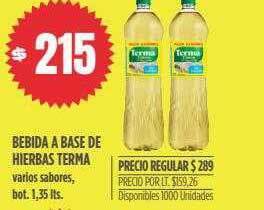 Supermercados Vea Bebida a base de hierbas terma oferta