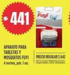 Supermercados Vea Aparato para tabletas y mosquitos fuyi oferta