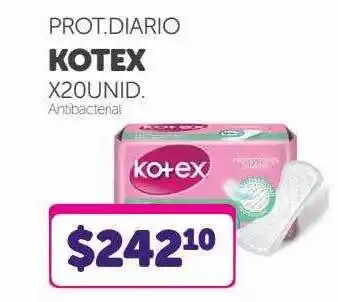 La Gallega Supermercados Prot diario kotex antibacterial oferta