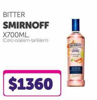 La Gallega Supermercados Bitter smirnoff oferta
