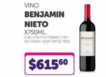 La Gallega Supermercados Vino benjamin nieto oferta