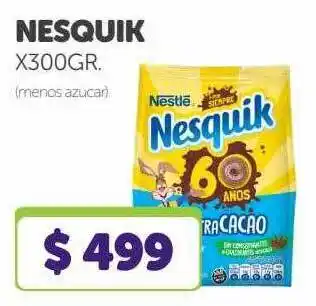 La Gallega Supermercados Nesquik x300gr menos azucar oferta