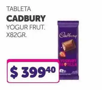 La Gallega Supermercados Tableta cadbury yogur frut oferta