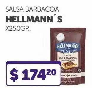 La Gallega Supermercados Salsa barbacoa hellmann's oferta