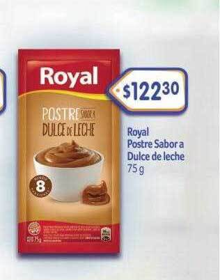 La Gallega Supermercados Royal postre sabor a dulce de leche oferta