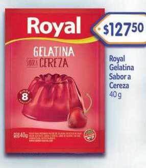 La Gallega Supermercados Royal gelatina sabor a cereza oferta