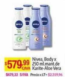 Medamax Nivea body x mant. de karite-aloe vera oferta